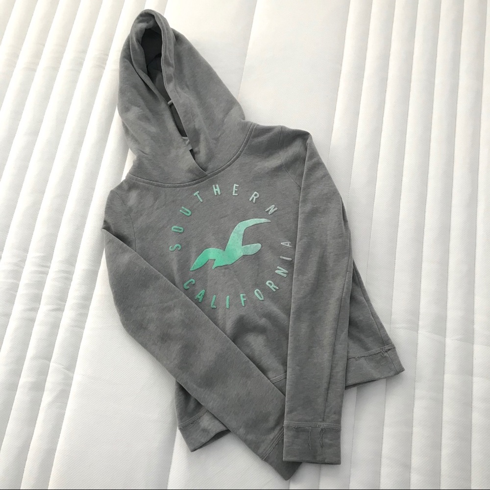 Hollister “So. Cal” Crop Hoodie